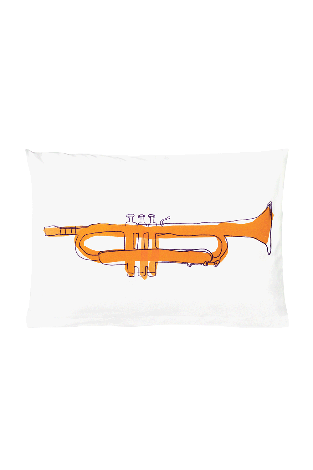 Kissenbezug Tiny Trumpet 40 x 60 cm - Kinderbettwäsche